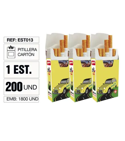 Pitillera Carton Citroen