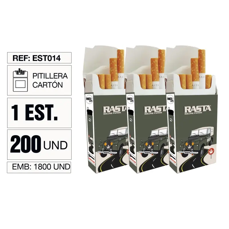 Pitillera Cartón Land Rover