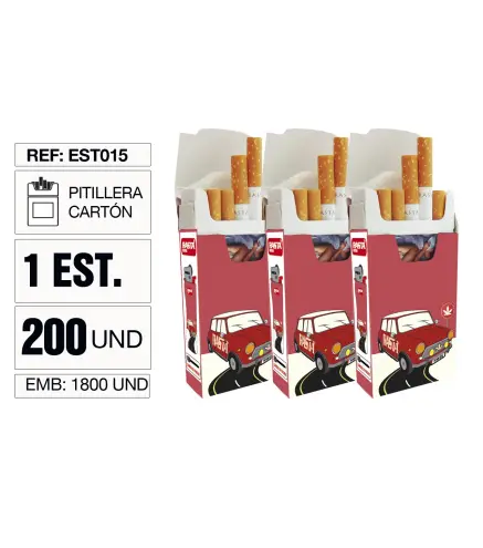 Pitillera Cartón Mini