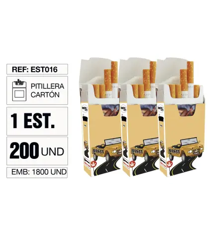 Pitillera Cartón Mehari