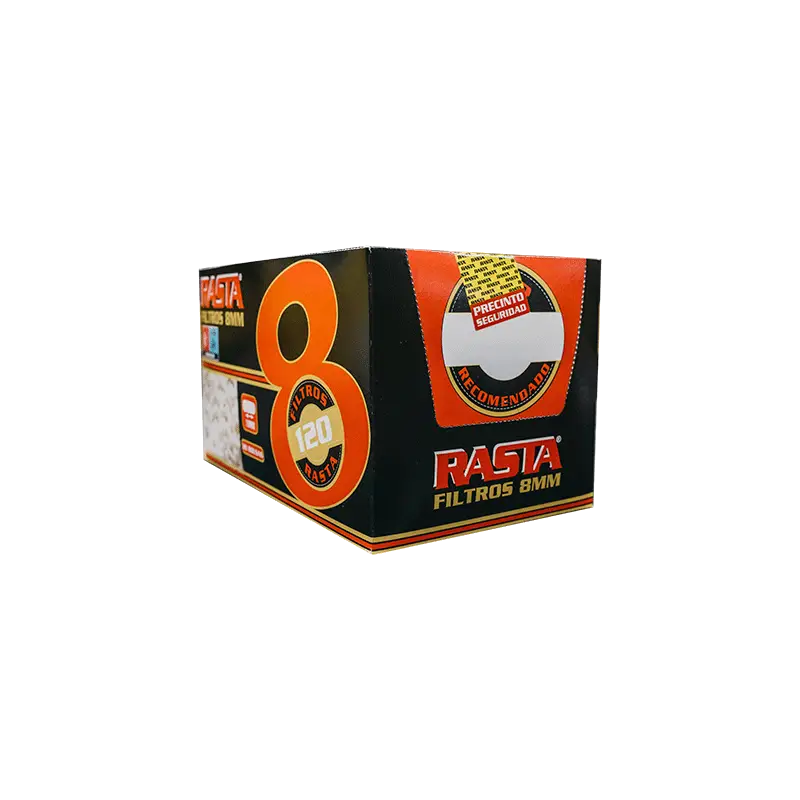 Filtros Tabaco De 8Mm - 120 Unidades