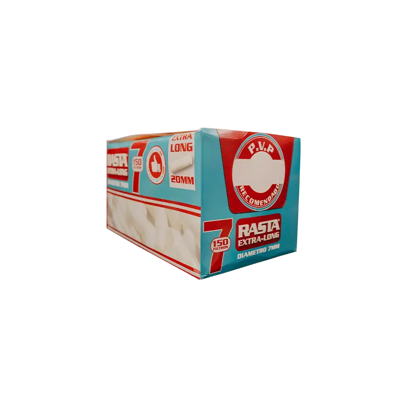 Filtros Tabaco Extra Largos De 7Mm - 150 Unidades