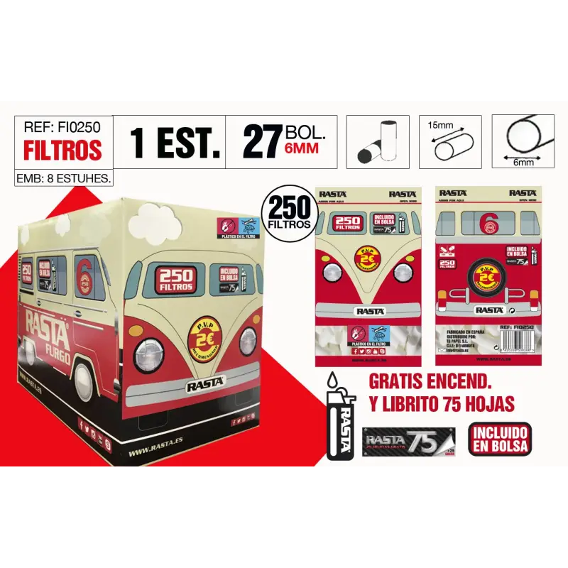 Filt-6Mm Furgo-250 Und+Encd+Lib