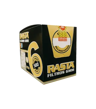 Filtros Tabaco De 6Mm - 500 Unidades