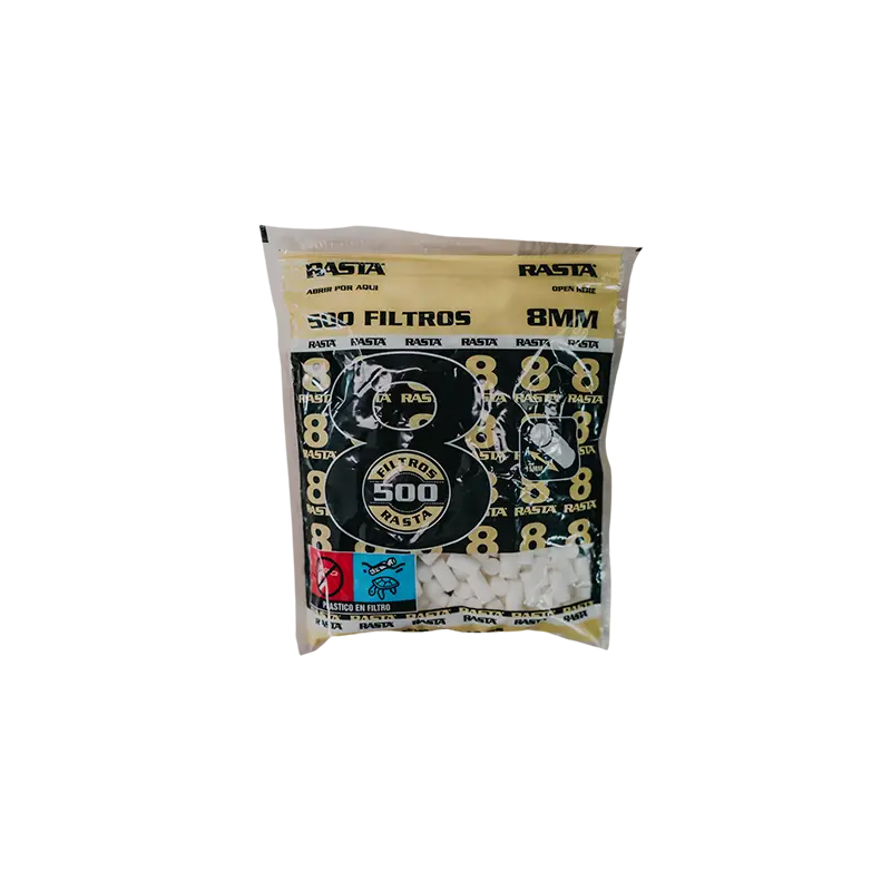 Filtros Tabaco 8Mm - 500 Unidades