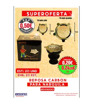 Quemador Metal Est 20Und Emb 20Est