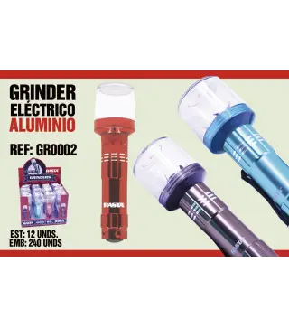 Grinder Electrónico Aluminio