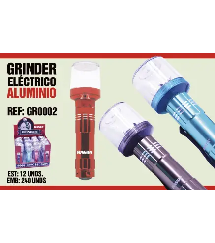 Grinder Electrónico Aluminio