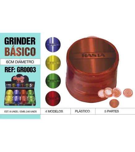 Grinder 5 Partes 6Cm