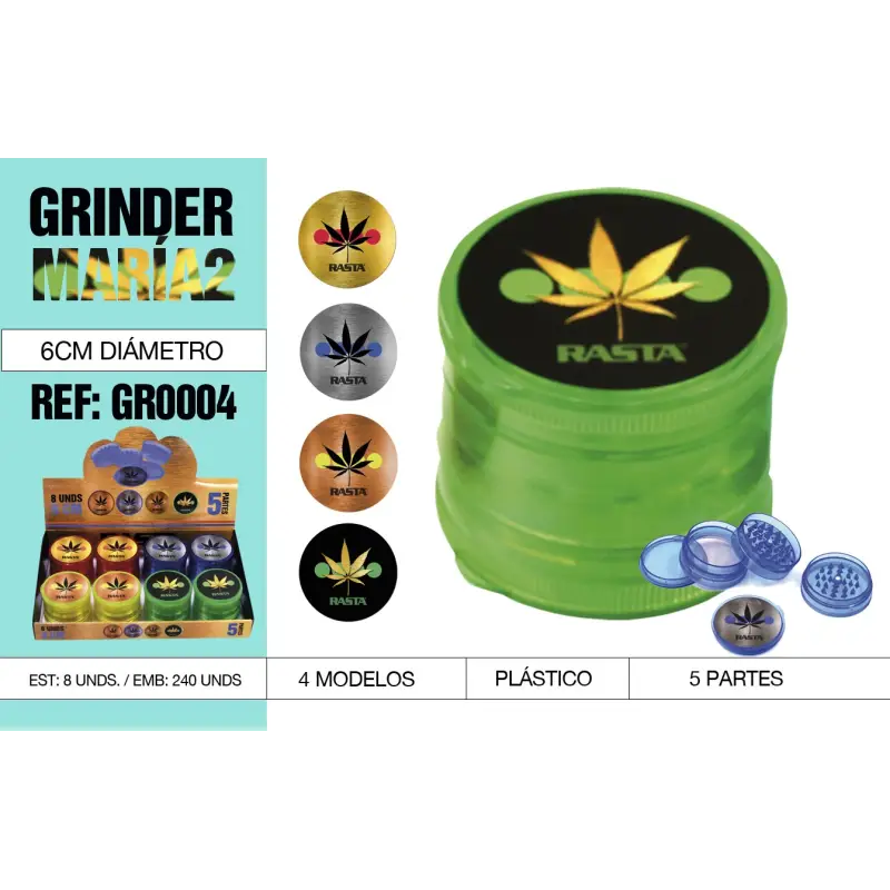 Grinder 5 Partes 6 Cm