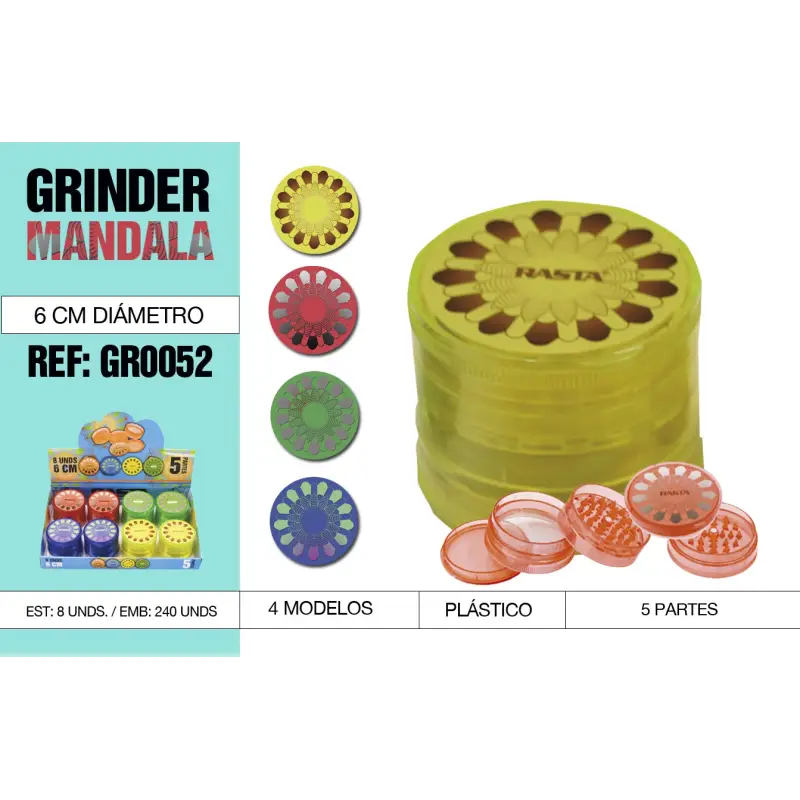 Grinder 5 Partes 6 Cm