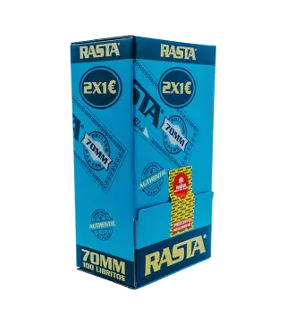 Papel De Liar Azul 2X1€ De 70Mm - 100 Librillos