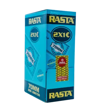 Papel De Liar Azul 2X1€ De 70Mm - 200 Librillos