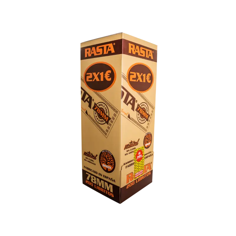 2X1€ Papel De Liar Natural 78Mm - 200