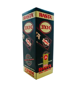 Pap.3X1€ Negro-78Mm 200Lib Emb 9Exp