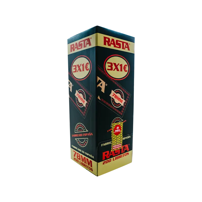 Pap.3X1€ Negro-78Mm 200Lib Emb 9Exp