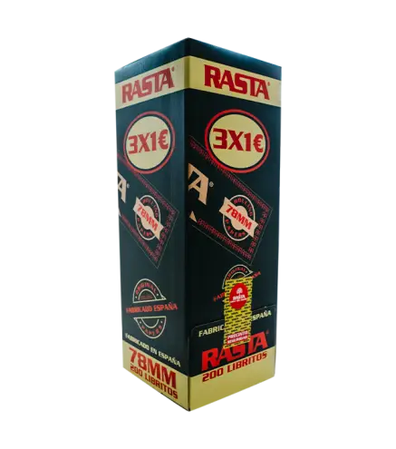 Pap.3X1€ Negro-78Mm 200Lib Emb 9Exp