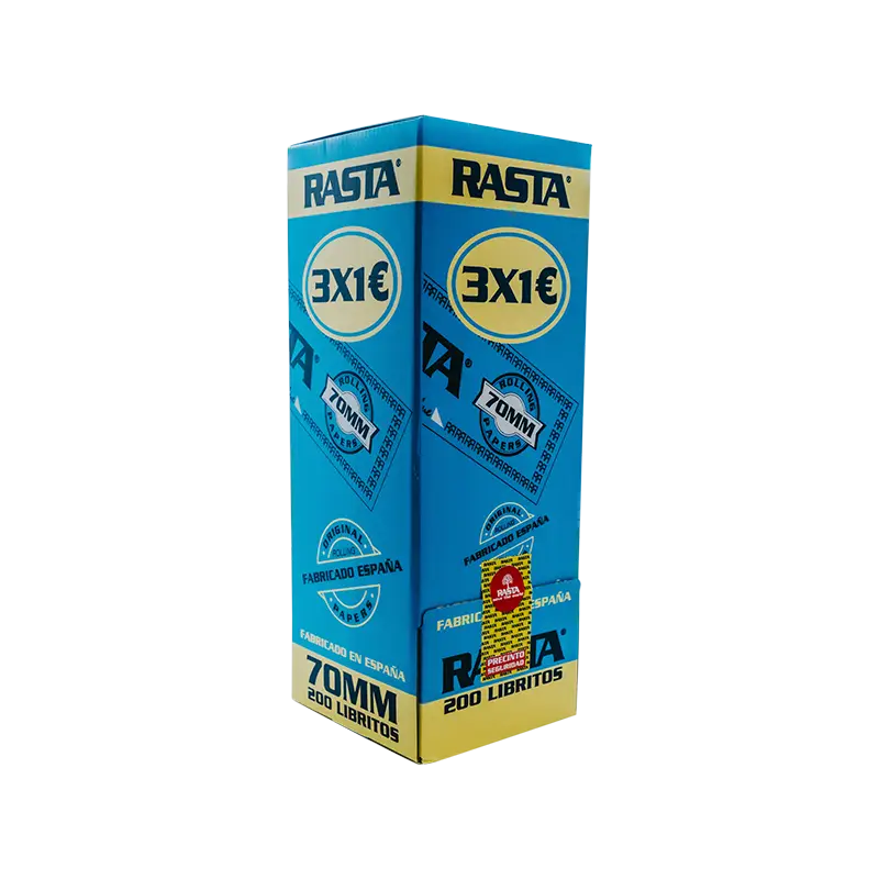 Pap.3X1€ Azul-70Mm 200Lib Emb 9Exp