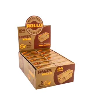 Papel De Liar Natural Rollo 5M - 24Und