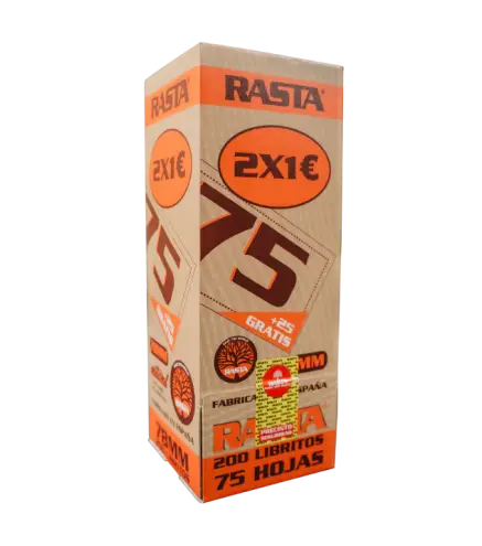 2X1€ Papel De Liar Natural 78Mm - 200