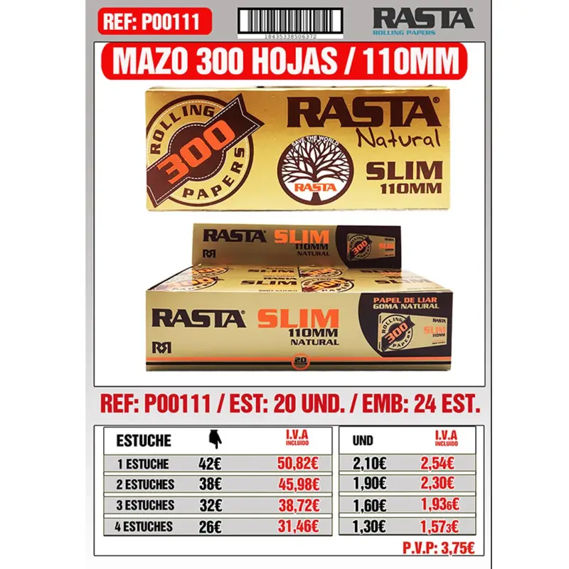Pap.Mazo 300-Bio Slim 20Und Emb 24Est
