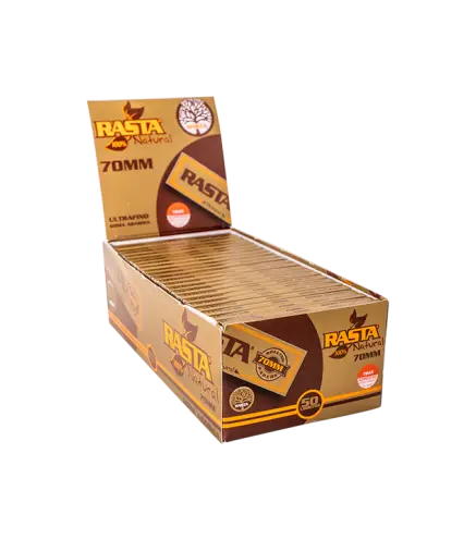 Papel De Liar Natural 70Mm - 50