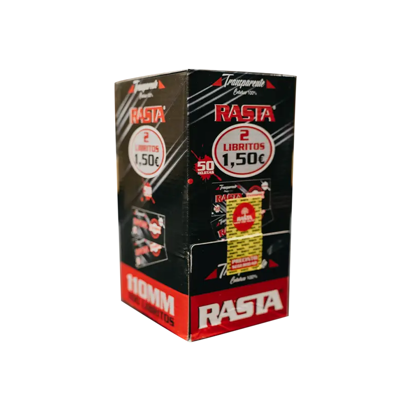 2X1,5€ Papel De Liar Transparente 110Mm - 100 Librillos