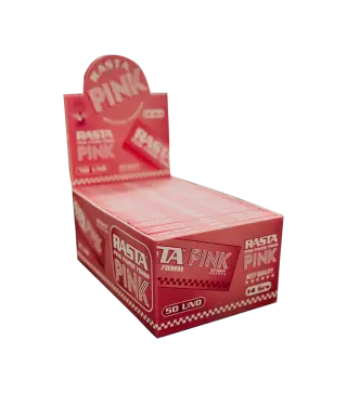 Papel Rosa Para Liar 78Mm Caja 50 Libritos