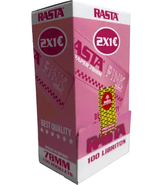 2X1€ Rasta Pink-78M *100Lib* Emb 9Exp