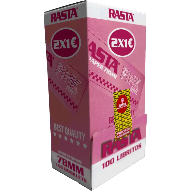 2X1€ Rasta Pink-78M *100Lib* Emb 9Exp