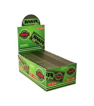 Papel De Liar Verde 78Mm - 50