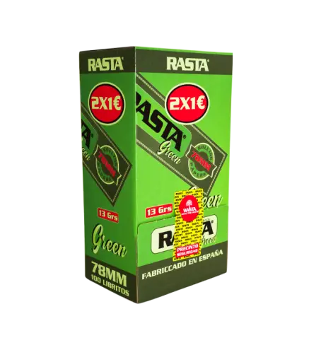 2X1€ Papel De Liar Verde 78Mm