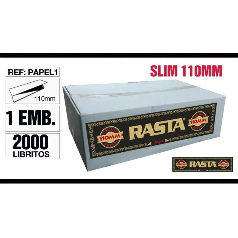 Granel Papel 110Mm Negro