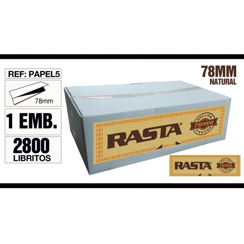 Granel Papel 78Mm Natural
