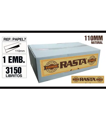 Granel Papel 110Mm Natural