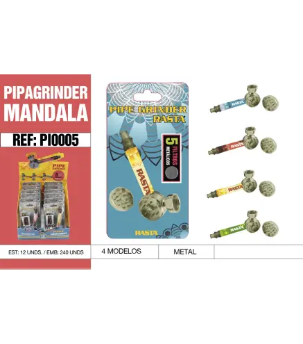 Pipa Grinder Mandala