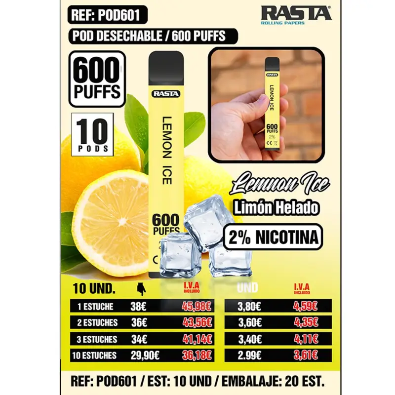 Pod 600 2%Nict-Limon Est 10 Emb 20Est