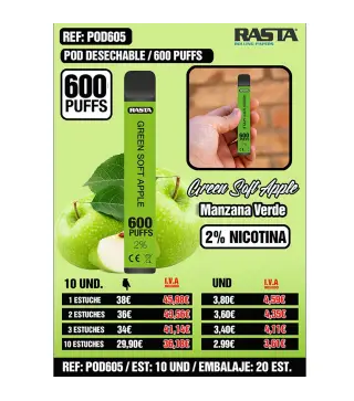 Pod 600 2%Nict-Manzana Est 10 Emb 20Est