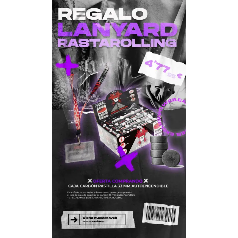 Carbón 33Mm + Lanyard