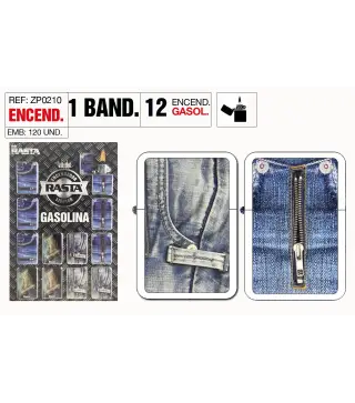 Encendedor Gasolina Jeans