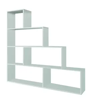 MULK Estantería Blanco Brillo