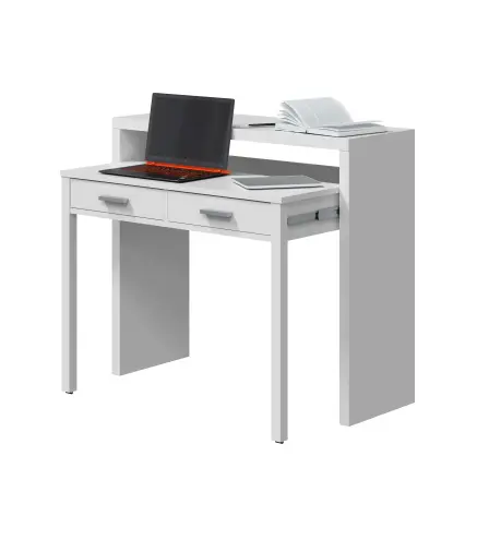 TYRION Escritorio desplazable Blanco Artik