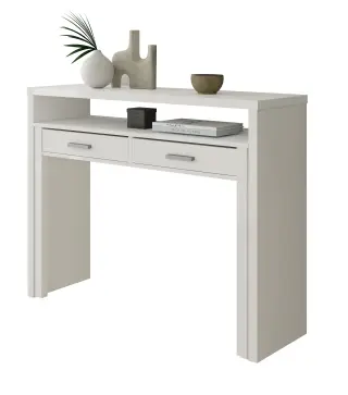 TYRION Escritorio desplazable Blanco Artik