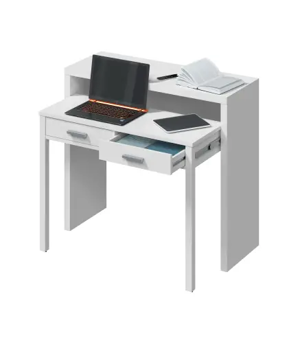 TYRION Escritorio desplazable Blanco Artik