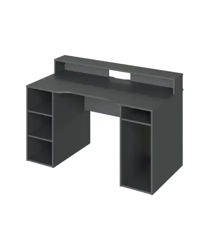 GAMER Mesa ordenador GAMER Gris Antracita