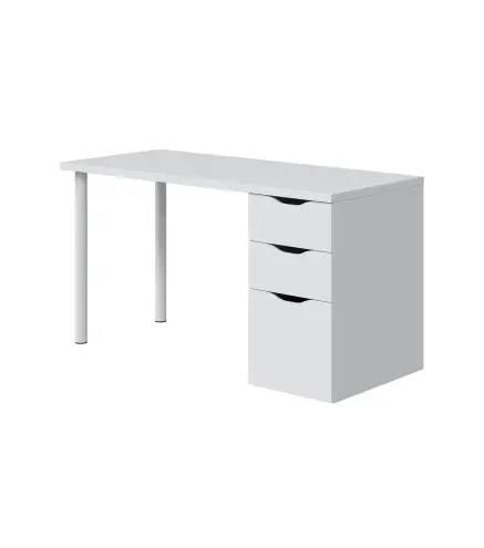 SANSA Mesa despacho (reversible) Blanco Artik