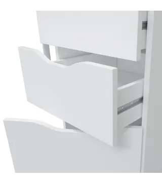 SANSA Mesa despacho (reversible) Blanco Artik