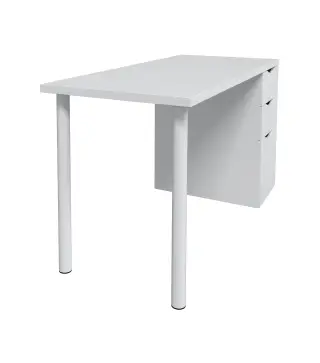 SANSA Mesa despacho (reversible) Blanco Artik