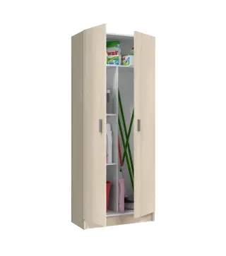 USE Armario 2p escobero Roble