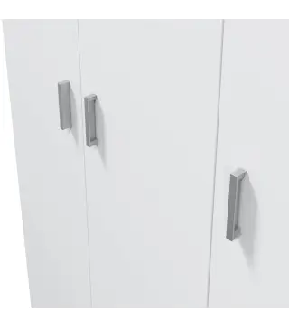 USE Armario 3p escobero Blanco